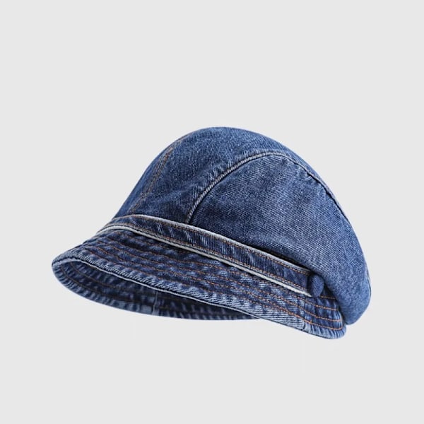 Søt Retro Fiskerhatt Ensfarget Kuldebestandig Bøttehatt Ultralett Varme Andetungehatt Dame (FMY) black