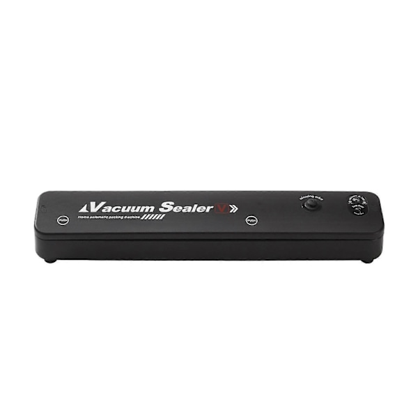 Vakuumforsegler, Fødevare Vakuumforsegler Maskine, Automatisk Fødevare Vakuumforsegler til Madkonservering Forseglingspakkesystem Udsalg -Yx (FMY) Black Free Size