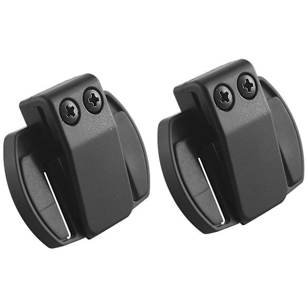 2 stk Vnetphone V6 V4 V2-500c Intercom Tilbehør, Hjelm Intercom Klips Monteringsbrakett, Motorsykkel (FMY)