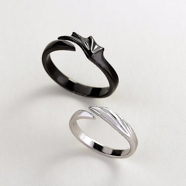 Toothless And Light Fury Justerbar Dating Ring Wigslar  (FMY)