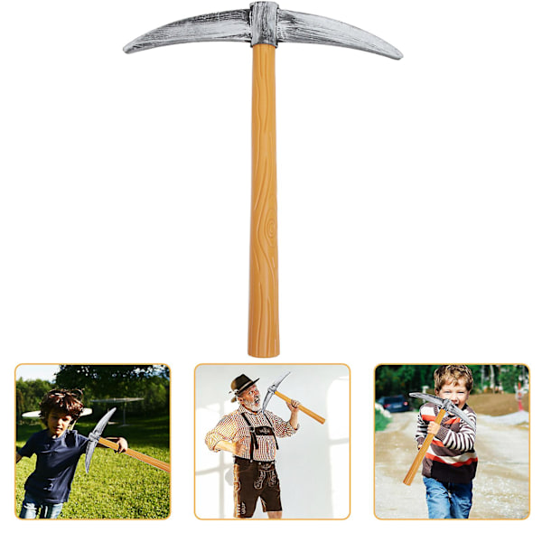2 stk. Hakke Spade Legetøj Dværghakke Spade Kostume Rekvisit Sceneoptræden Rekvisitter Festartikler (FMY) As Shown1 49X42X4.5CM