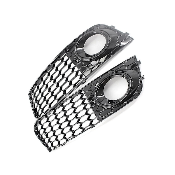 Mesh-sumuvalon kehys sumuvalon säleikkö A4 B8 Rs4 2009-2012 kiiltävä musta 8kd807682 8kd807681  (FMY)