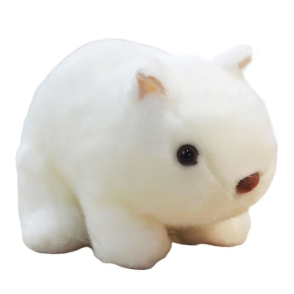 Praktisk Plysch Wombat Leksak i Bomull Fotorekvisita Fylld Wombat Leksak Söt Utseende För Vardagsrum (FMY) Brown 18cm