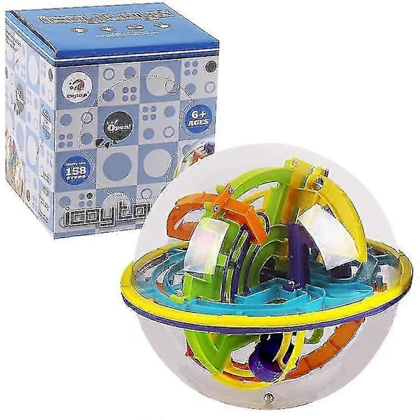 3D Perplexus Intct Rullande Boll Kuber Spel IQ Ba Utbildande Leksaker (FMY)