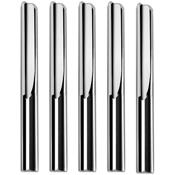 5 st/lot 6x32mm Två Flöjtar Raka Fräs Bits För Trä Cnc Raka Gravyr Skärare Karbid Ände (FMY)