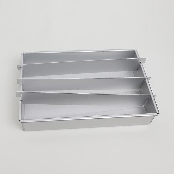 Battenberg-form, Kommersiell Vikt Anodiserad Aluminium, Silver A (FMY) Silver
