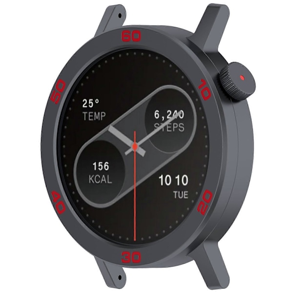 For Nothing CMF Watch Pro 2 Urtavskärm med Skärmskydd Ram Metallring Cover (FMY) Multicolor Style A