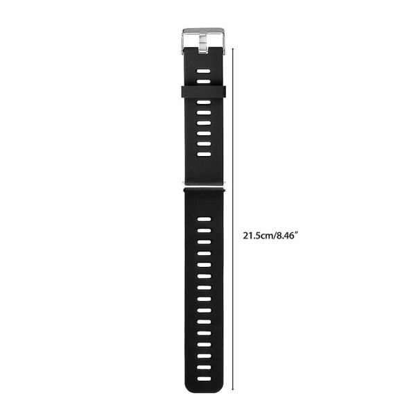 Svettetett vanntett silika Tofarget sportsarmbånd for Huawei Watch 3 (FMY)