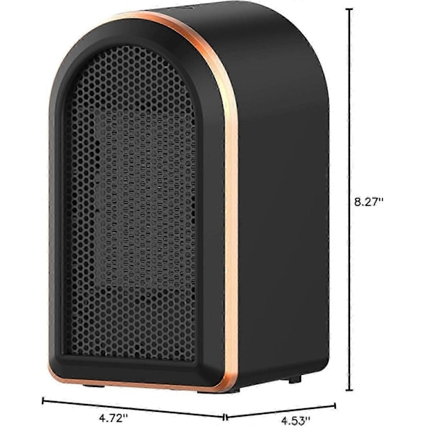 350W USB-driven rymdvärmare fläkt portabel snabb uppvärmning termostat hem (FMY)