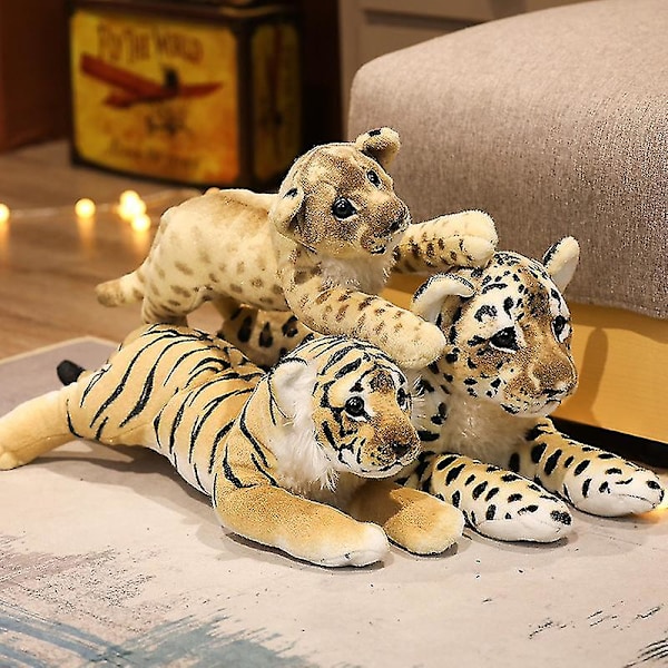 Gepard plysjleketøy leopard plysjleker gave til jenter gutter  (FMY) Lion 39cm