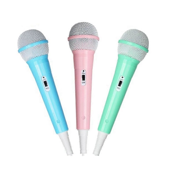 2023 Ny Trådbunden Karaoke Mikrofon för Barn Flickor Pojkar Handhållen Dynamisk Mikrofon, Karaoke Högtalare för Barn Småbarn Mikrofon för Sång White