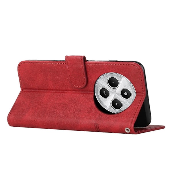 Sydd Kalvskinnfodral för Redmi 14C 4G (FMY) Red