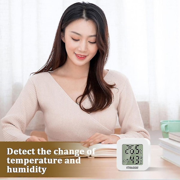 Xiaomi Mini LCD Digital Termometer Hygrometer Indendørs Rum Temperatur Luftfugtighedsmåler - YUHAO (FMY) 3PCS