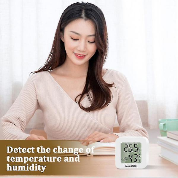 Xiaomi Mini LCD Digital Termometer Hygrometer Indendørs Rum Temperatur Luftfugtighedsmåler - YUHAO (FMY) 5PCS