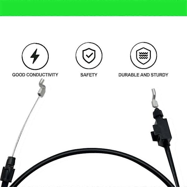 GX24184 Kabel för , Kompatibel med Modell JS26 JS28 JS36 JS38 JS46 JM26 JM36 JM46 Självgående Gräsklippare (FMY) As Shown