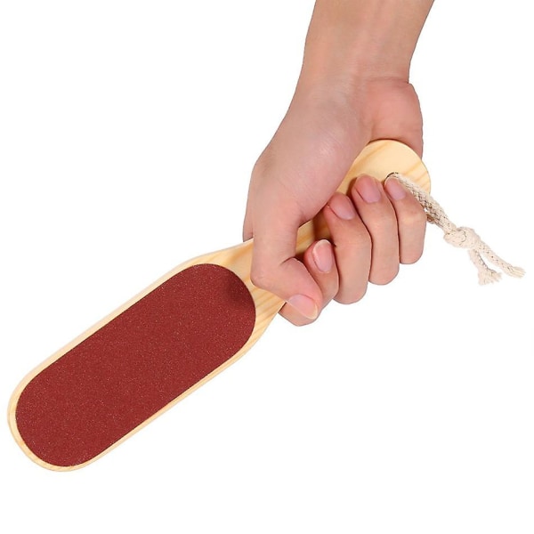 Fodplejeværktøj, dobbeltsidet sandpapir Fodplade Fodsliber Filer til fødder Død hud Callus Peel Remover (FMY)