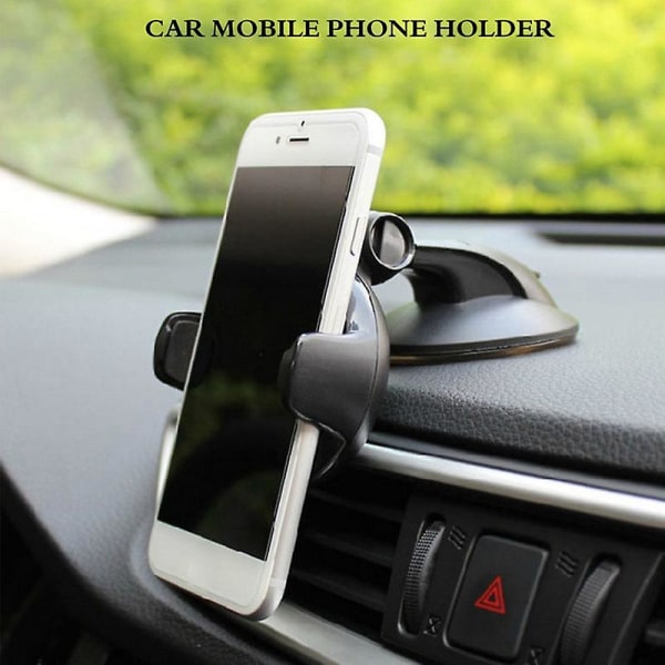 Universal Car Mobile Phone Holder For Phone In Car Holder Windshield Cell Stand Support Smartphone Bracket  (FMY)