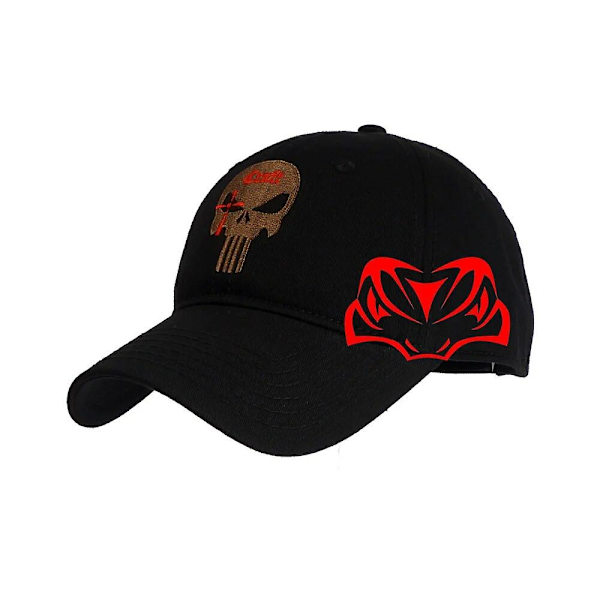 T.s.n.k Camouflage Miesten ja Naisten Juoksukorkki Amercian Punisher Seal Team Puuvillakorkki Säädettävä Snapback Baseball-korkki (FMY) Punisher BK