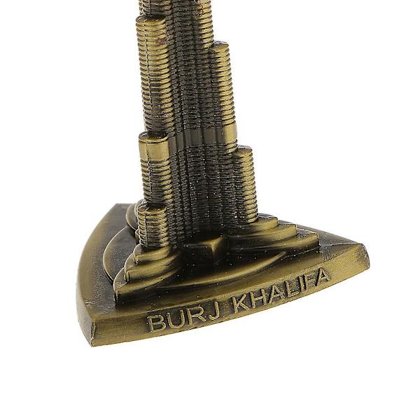 2 kpl Vintage-tyyliset tornimalliset, Malesian Petronas Twin Towers Kuala Lumpur, 13 & 16 cm (FMY)