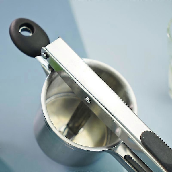 Potatisstöt, 304 Rostfritt Stål Potatispress Fruktpress Med Mjukt Halkfritt S, Håldiameter 0.3cm(FMY)