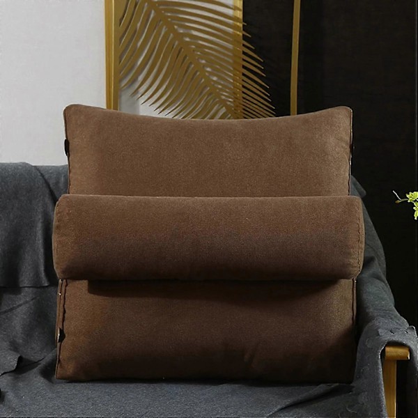 Sängkilkudde Set med Justerbar Nackkudde (FMY) Brown