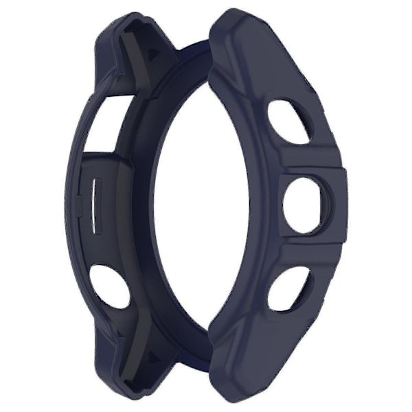 TPU-armbandsfodral för Garmin Epix Pro 51mm/(gen 2) 51mm /fenix 7x Pro / 7x, Repskyddande ihåligt fodral (FMY) Midnight Blue
