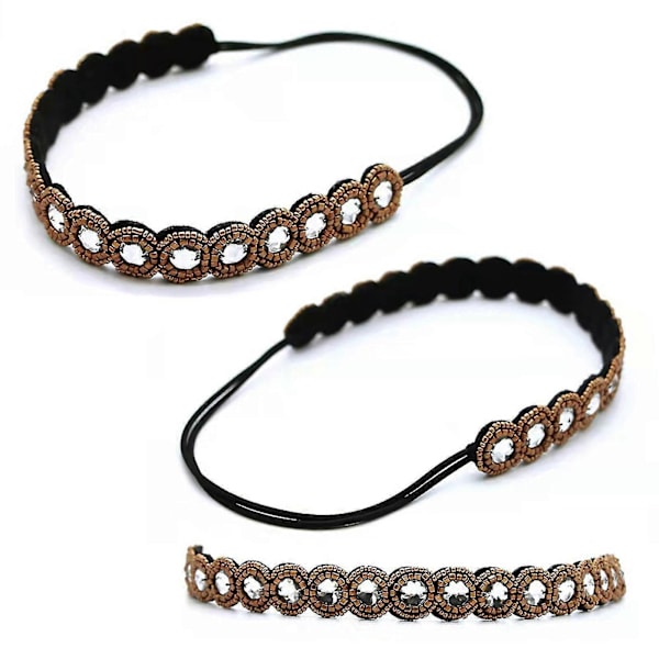 \"Hippies Fredshalsband I 60-tals Party Utklädnad Örhängen Huvudduk Leopardmönstrade Tillbehör Retro Hårband Glasögon-Yvan\" (FMY) B1 Uniform code