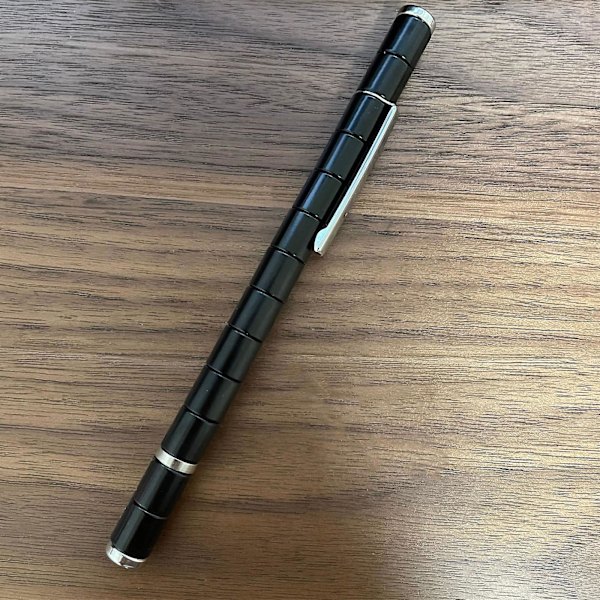 Magneettinen Fidget-kynä Monitoiminen Deformoituva Taika Kirjoitus Decompression Lelu, 100% Uusi (FMY) Black