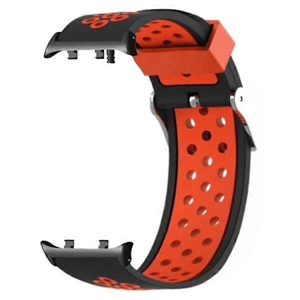 Kompatibel med Huawei Watch D2 Silikone Urrem Justerbar Åndbar Udskiftningsrem (FMY) MultiColor