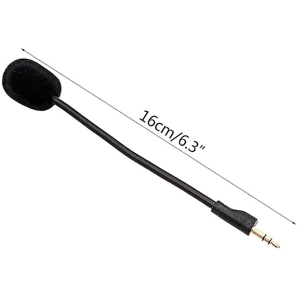 Logitech G Pro / G Pro X -pelikuulokkeiden vaihtomikrofoni, irrotettava kuulokemikrofoni (FMY)