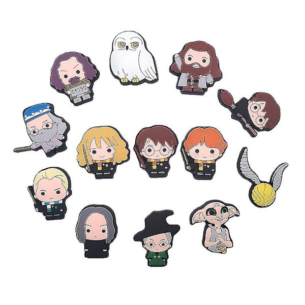 17 st Harry Potter Sko Dekoration Charm för Barn Vuxna Crocs Skor DIY Tillbehör (FMY)