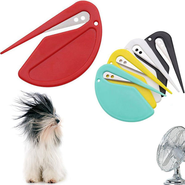 Brevåbner kuvertslids 5stk, brevåbner slids brevåbner slids effektiv åben kuverter pakke  (FMY) 5 Colors