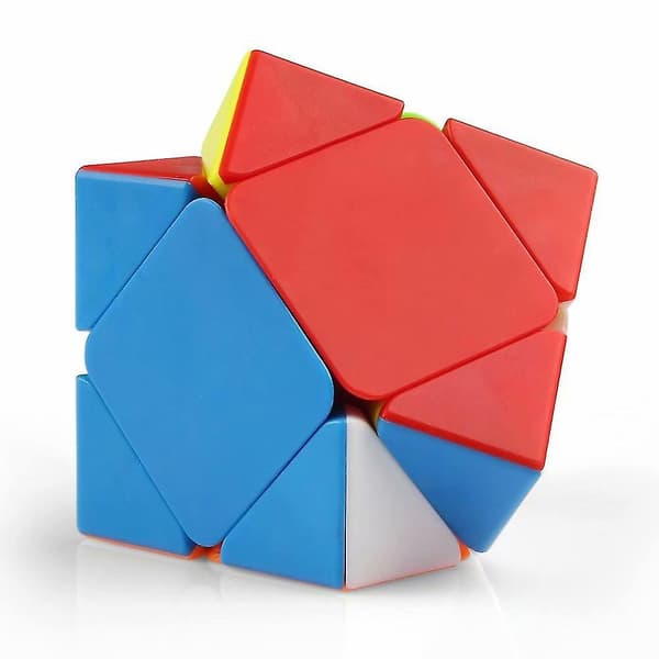 Skewb Cube Stickerless Skewb Speed Cube Forme Puslespil Legetøj (FMY)