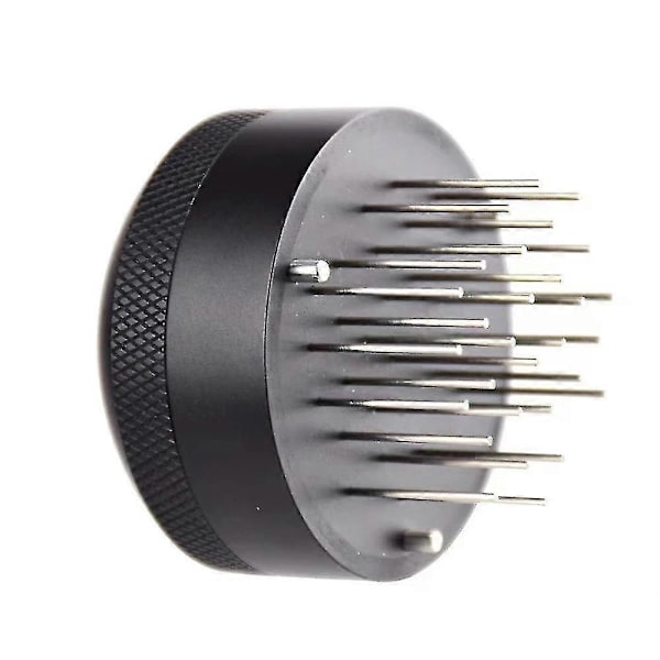51mm/53mm/58mm Manuell Barista Pulver Kaffe Tamper Distributör Nivelleringsverktyg Nål Typ Kaffe Pulver Verktyg(FMY) 51mm