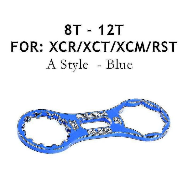 Aluminiumsgaffel Reparasjonsverktøy for Sr Suntour Xcr/xct/xcm/rst Mtb Gaffelhette Nøkkel Fjerning Verktøy  (FMY)