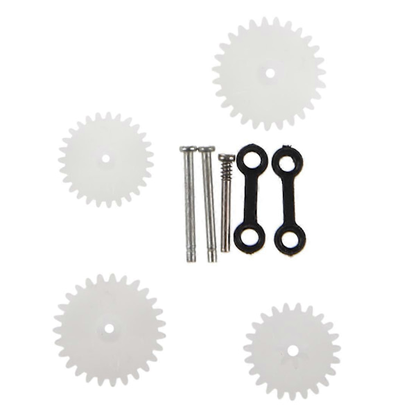 Syma Full Set Reservedeler for Syma S107 RC Helikopter, Hovedblad, Hovedaksel, Haledekorasjoner, Halepropeller, Balansebom, Girsett, Forbindelsesbeslag (FMY) yellow