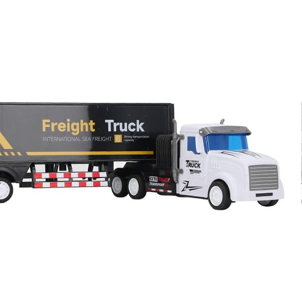 Container Lastbil Legetøj Høj Simulation Udvidet Vogn Container Trailer Model Inertial Bil Legetøj Type 2 (FMY)