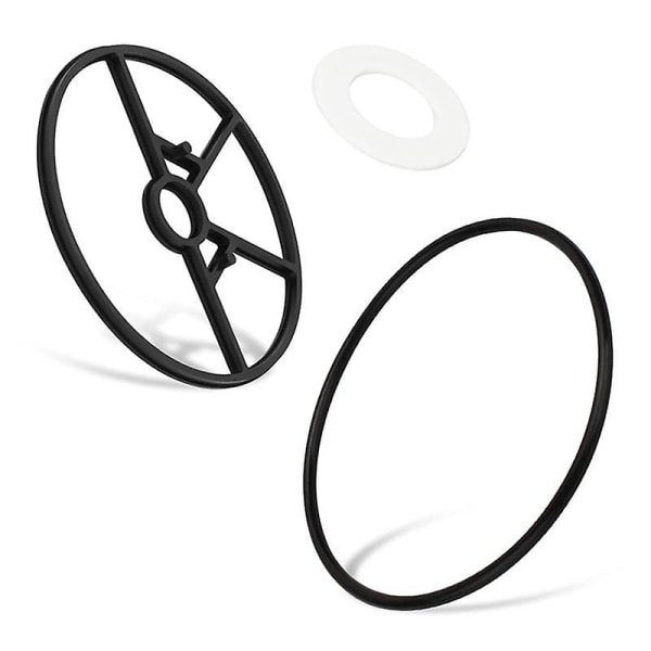 Passar för flervägsventildelar Pool och Spa reservdelar O-ring Packning Rebuild Kit O-ring  (FMY) Black White