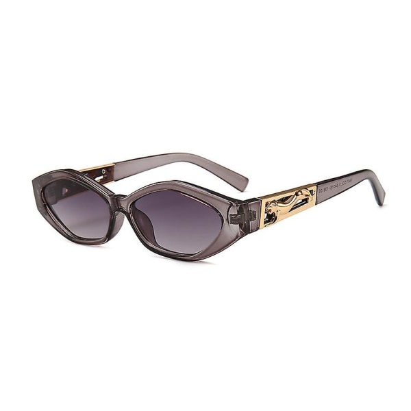 Wekity Fashion Cat Eye-solbriller, vintage retro Cateye-plastinnfatning for kvinner (FMY)