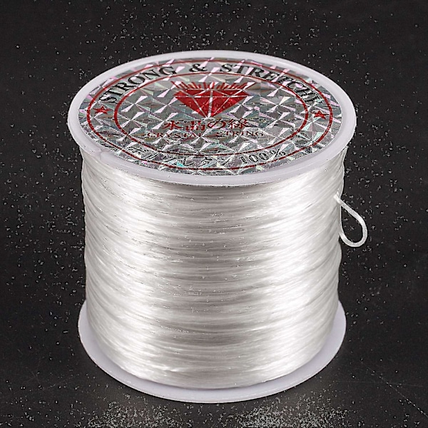 Elastisk smykkeperletrådspule 100 meter (FMY)