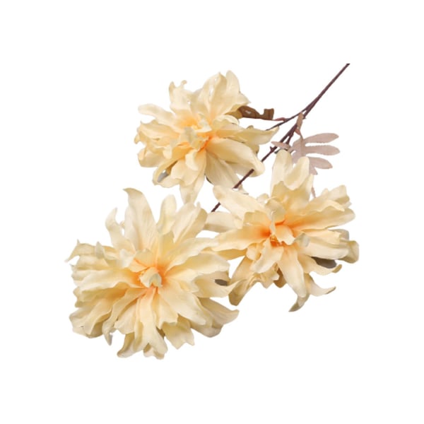 Utsökt plast vacker konstgjord blomma handgjorda ofta använda simuleringsorkidéer för hemmet (FMY)
