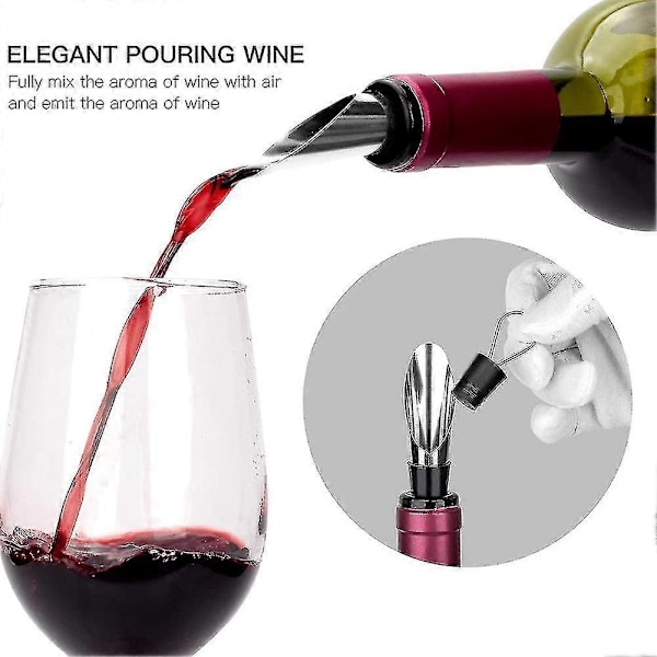 Vinöppnare Set Premium Läderbox Kanin Korkskruv Vinflasköppnare, vinhällare - yujia(FMY)