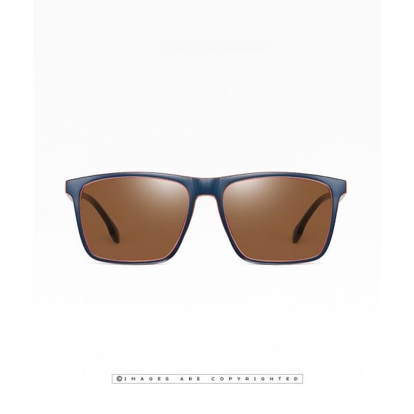 Unisex polariserte solbriller Vintage solbriller for menn (FMY)