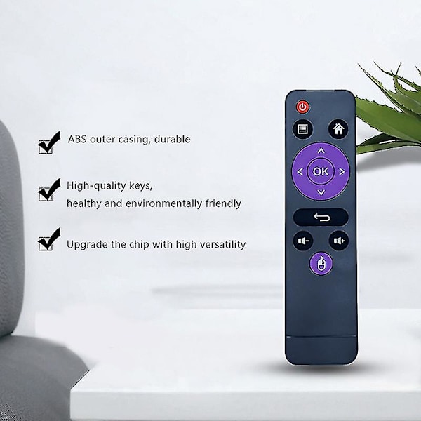 Ny Ir H96 Fjärrkontroll För H96 Max X3 H96 Mini Mx10pro Mx1 Android TV-Box (FMY)
