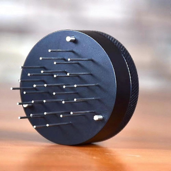 51mm/53mm/58mm Manuell Barista Pulver Kaffe Tamper Distributör Nivelleringsverktyg Nål Typ Kaffe Pulver Verktyg(FMY) 51mm