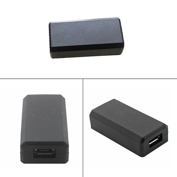 Ersättningsmus Laddningskabel Svart flätad USB till mikroadapter för Logitech G502 Lightspeed trådlösa spelmöss- (FMY)