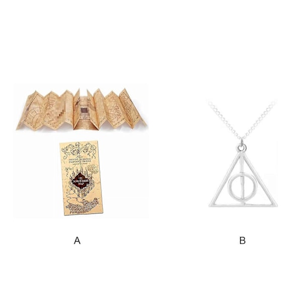 Harry Potter Marauder's Map med Dödsreliker Halsband, Kampanj (FMY)