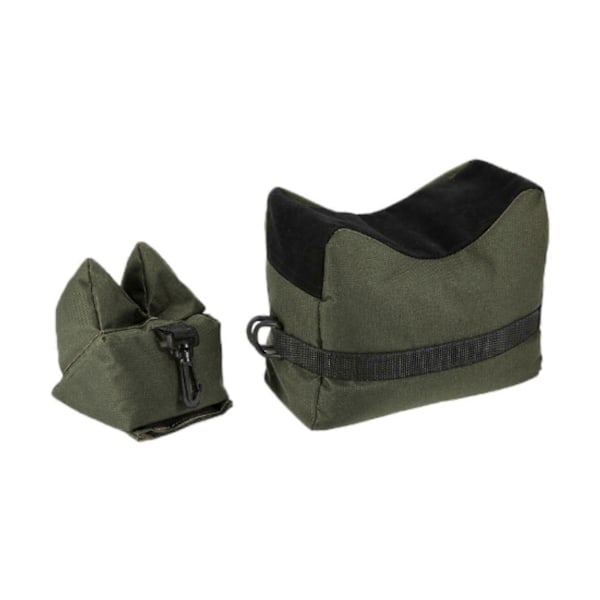 2 st Skjutbane Sandsäck Set Ställ Viktpåsar för Picknick Utomhussporter (FMY) Green