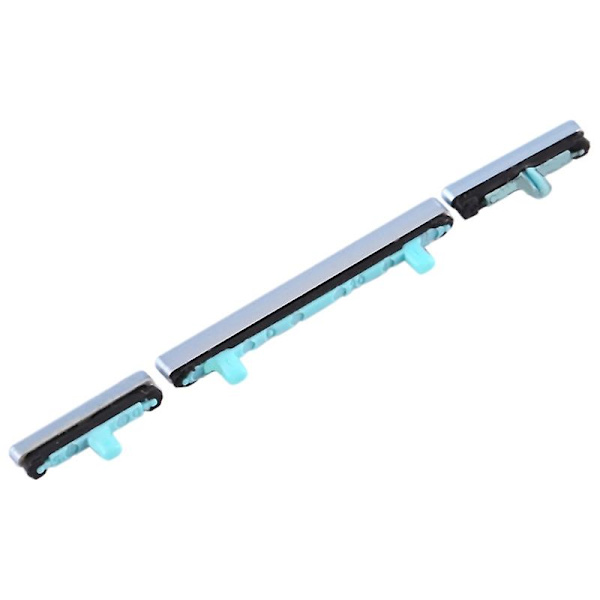 For Samsung Galaxy S8 G950/S8+ G955 3 stk/sett OEM På/Av og Volum Sideknapper  (FMY) Blue Samsung Galaxy S8