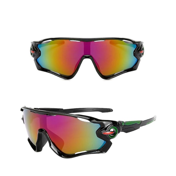 Wekity Utomhussport för män UV-skyddssolglasögon för cykling Löpning Baseball Fishing (FMY)